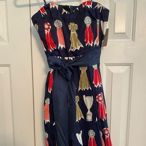 NWT Anthropologie Convertible Strapless Dress size 8